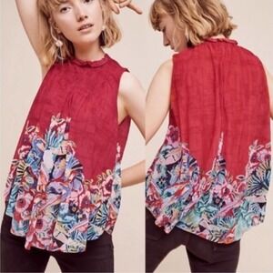 Anthropologie Epona Swing Top by Deletta Small